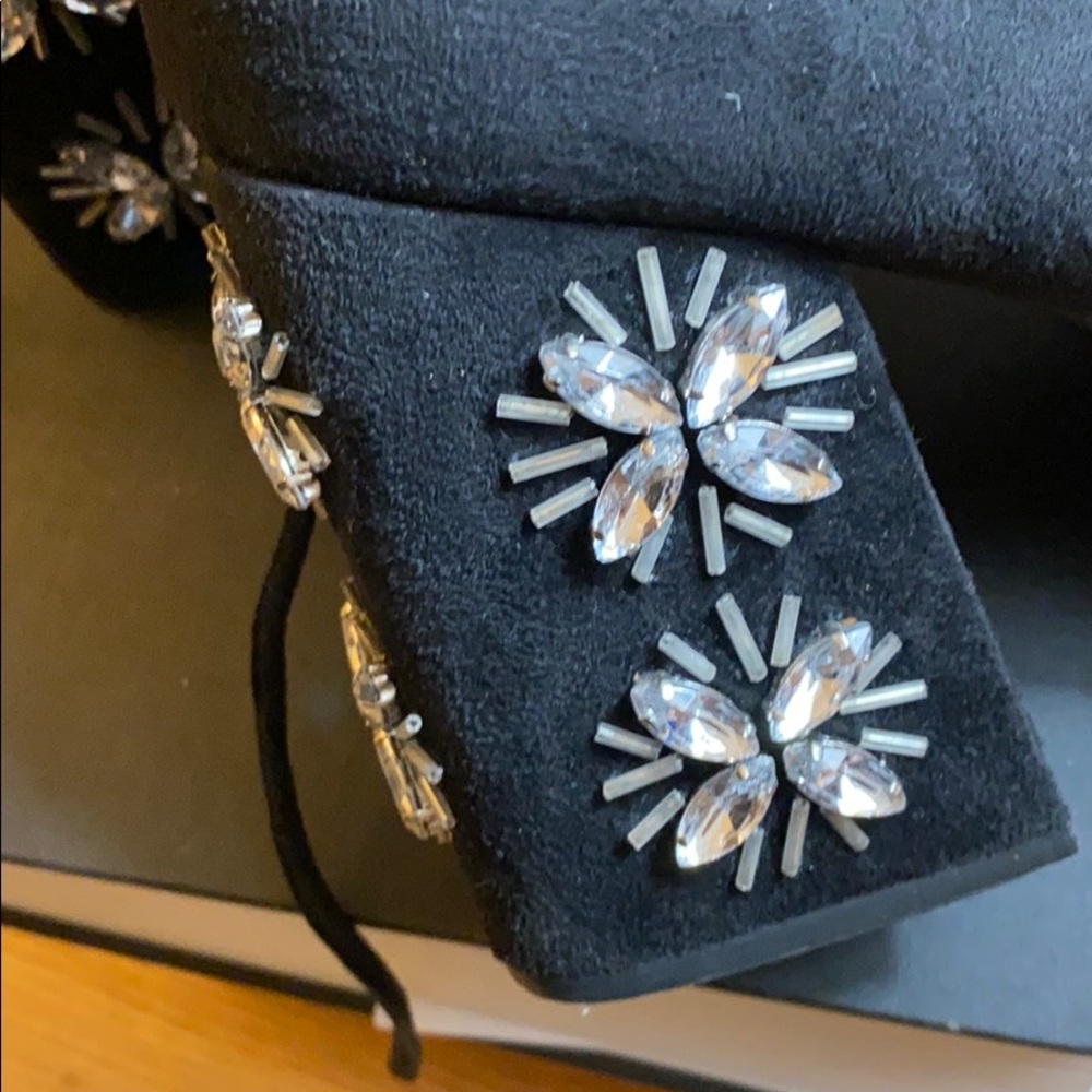 A New Day Bejeweled Ankle Booties - Picture 6 of 6